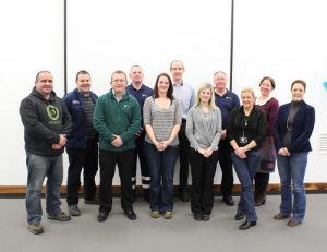 Some of the Vale team 