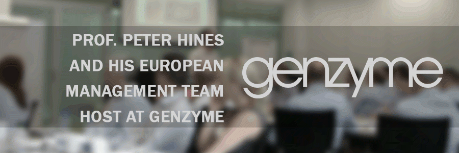 Professor Peter Hines and his European Management team host an event at one of Ireland's leading Pharmaceutical Manufacturers – Genzyme