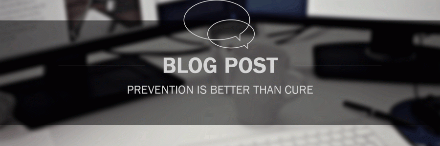 Prevention is Better than Cure