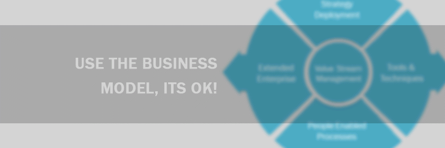 Use the Business Model, its OK!