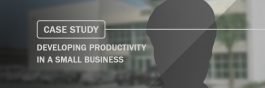 case study Developing Productivity in a Small Business