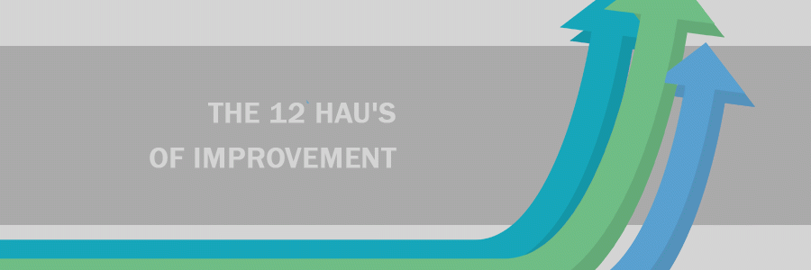 The 12 Hau's of Improvement