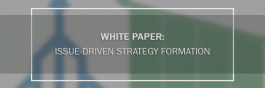 WhitePaper Issue Driven Strategy Formation