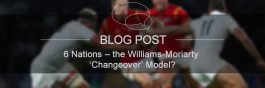 image of welsh rugby player being tackled by english rugby player