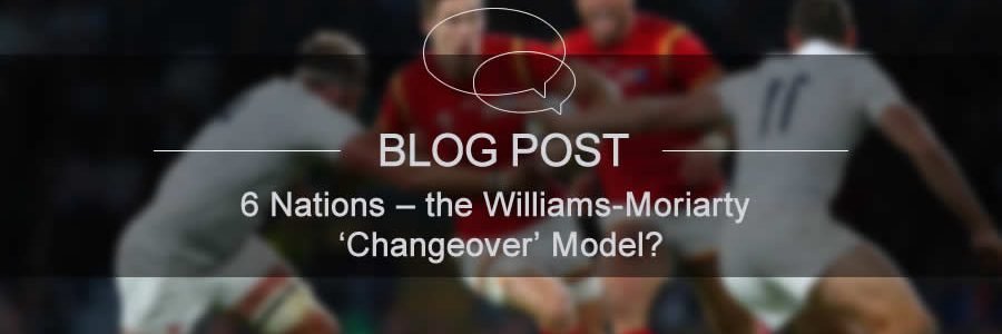 image of welsh rugby player being tackled by english rugby player